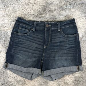 Time and Tru Dark Blue Jean Shorts